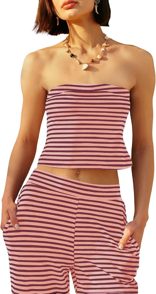 Panadila Striped Lounge Set